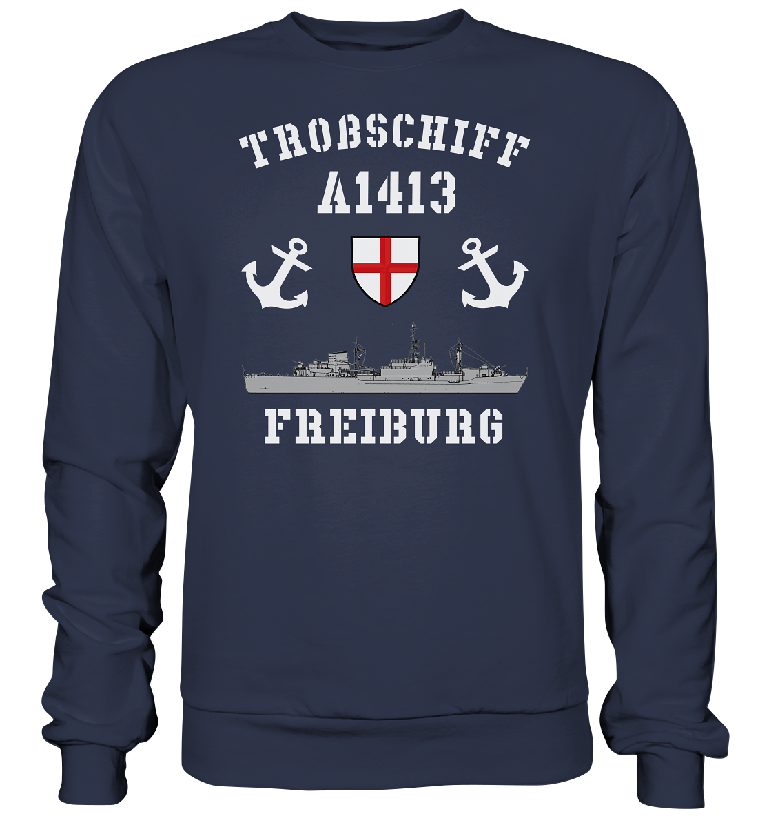 Troßschiff A1413 FREIBURG - Premium Sweatshirt