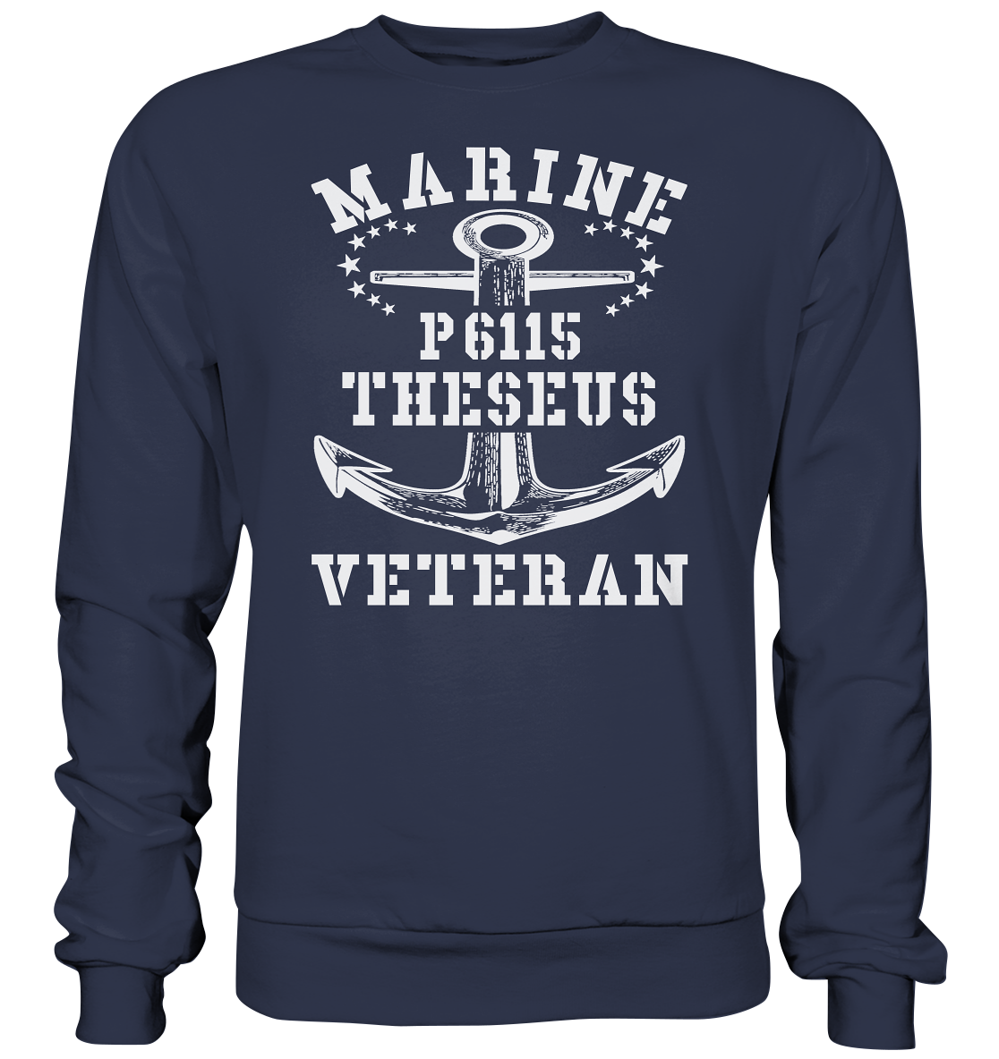 U-Jagdboot P6115 THESEUS Marine Veteran - Premium Sweatshirt