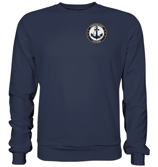 BUNDESMARINE Marine Veteran Brustlogo - Premium Sweatshirt