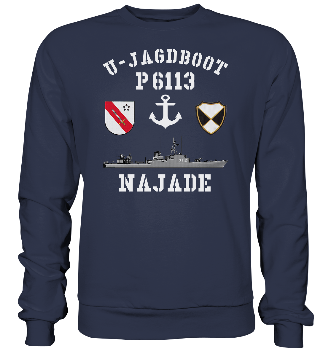 U-Jagdboot P6113 NAJADE Anker - Premium Sweatshirt