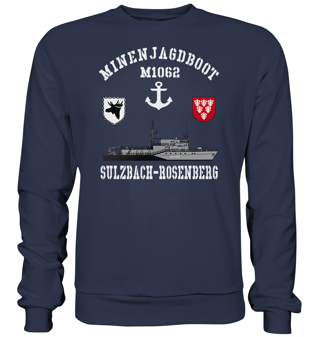 Mij.-Boot M1062 SULZBACH-ROSENBERG Anker 3.MSG - Premium Sweatshirt