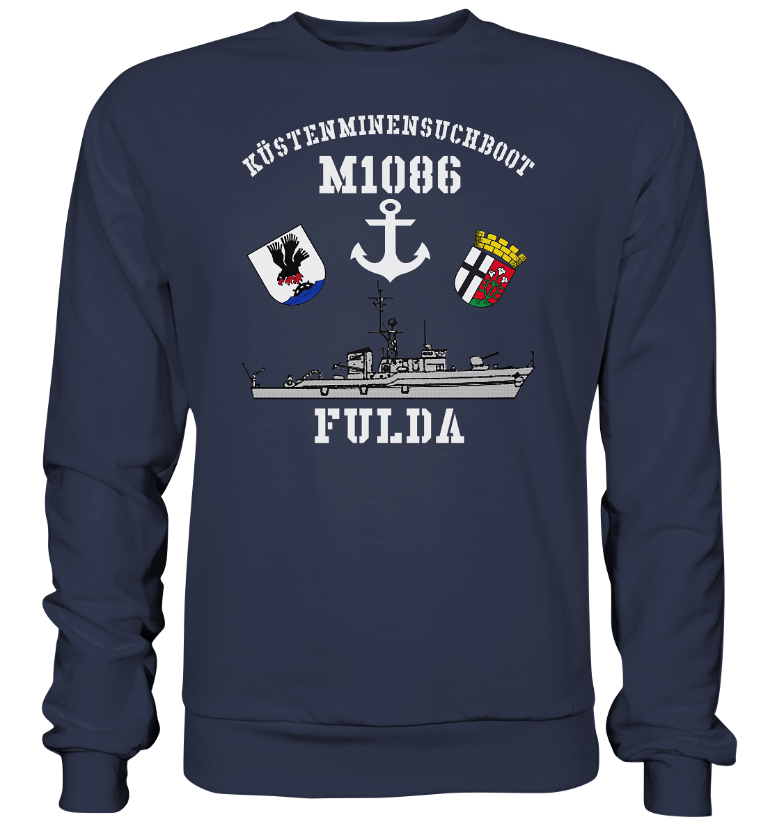 KM-Boot M1086 FULDA - Premium Sweatshirt