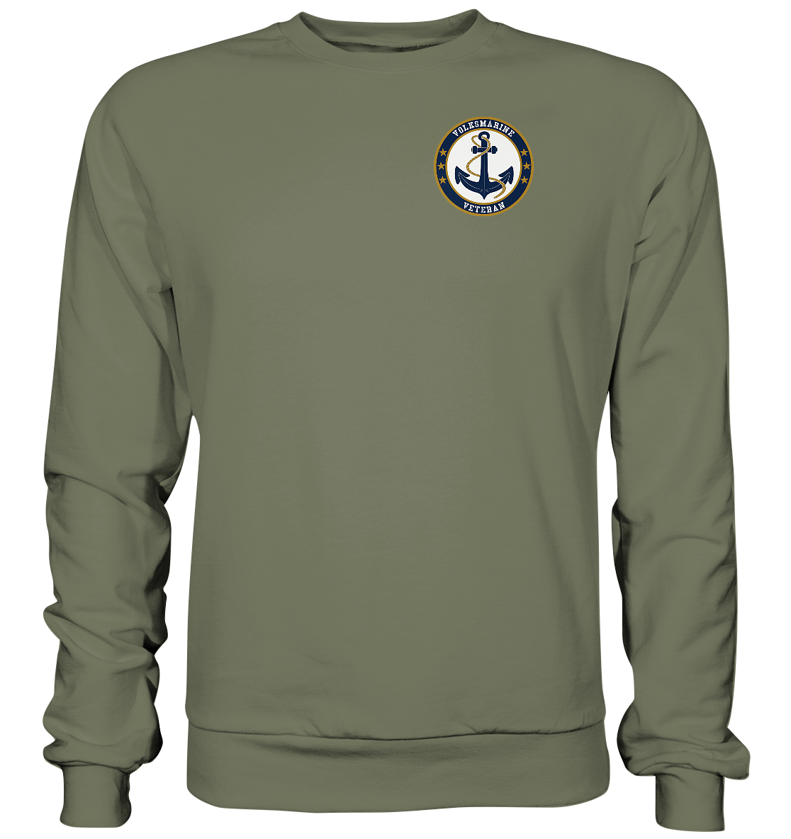 VOLKSMARINE Marine Veteran Brustlogo - Premium Sweatshirt