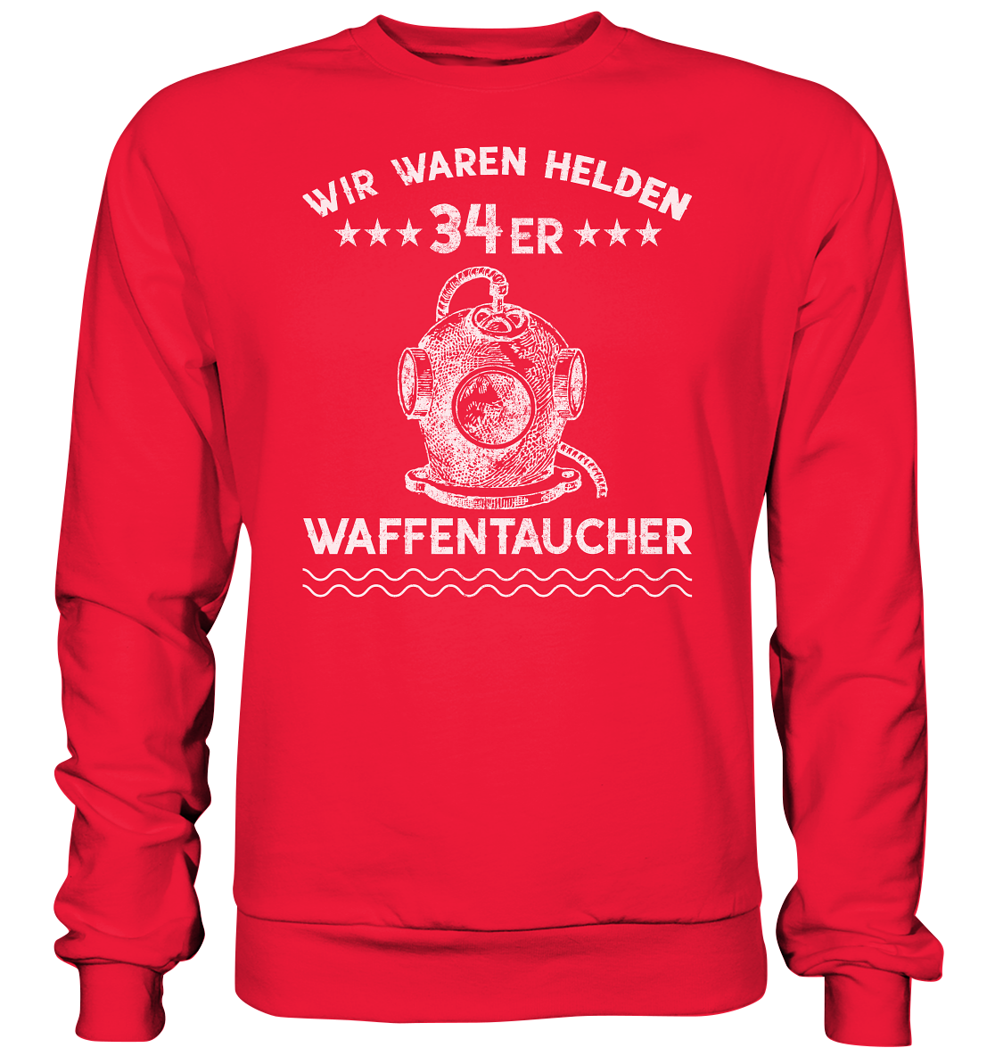 WAFFENTAUCHER - Wir waren Helden  - Premium Sweatshirt