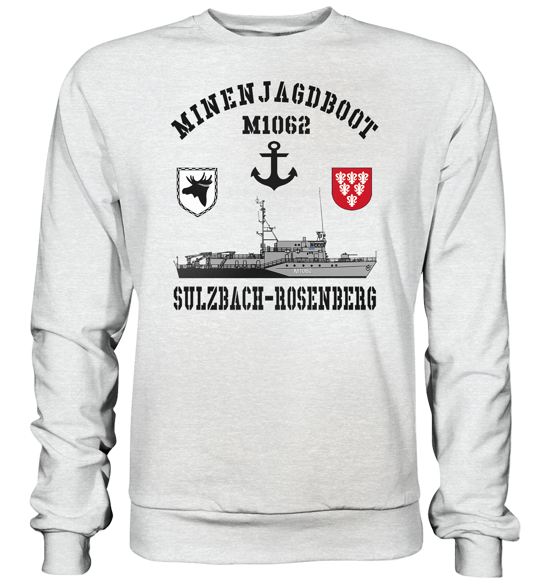 Mij.-Boot M1062 SULZBACH-ROSENBERG Anker 3.MSG - Premium Sweatshirt