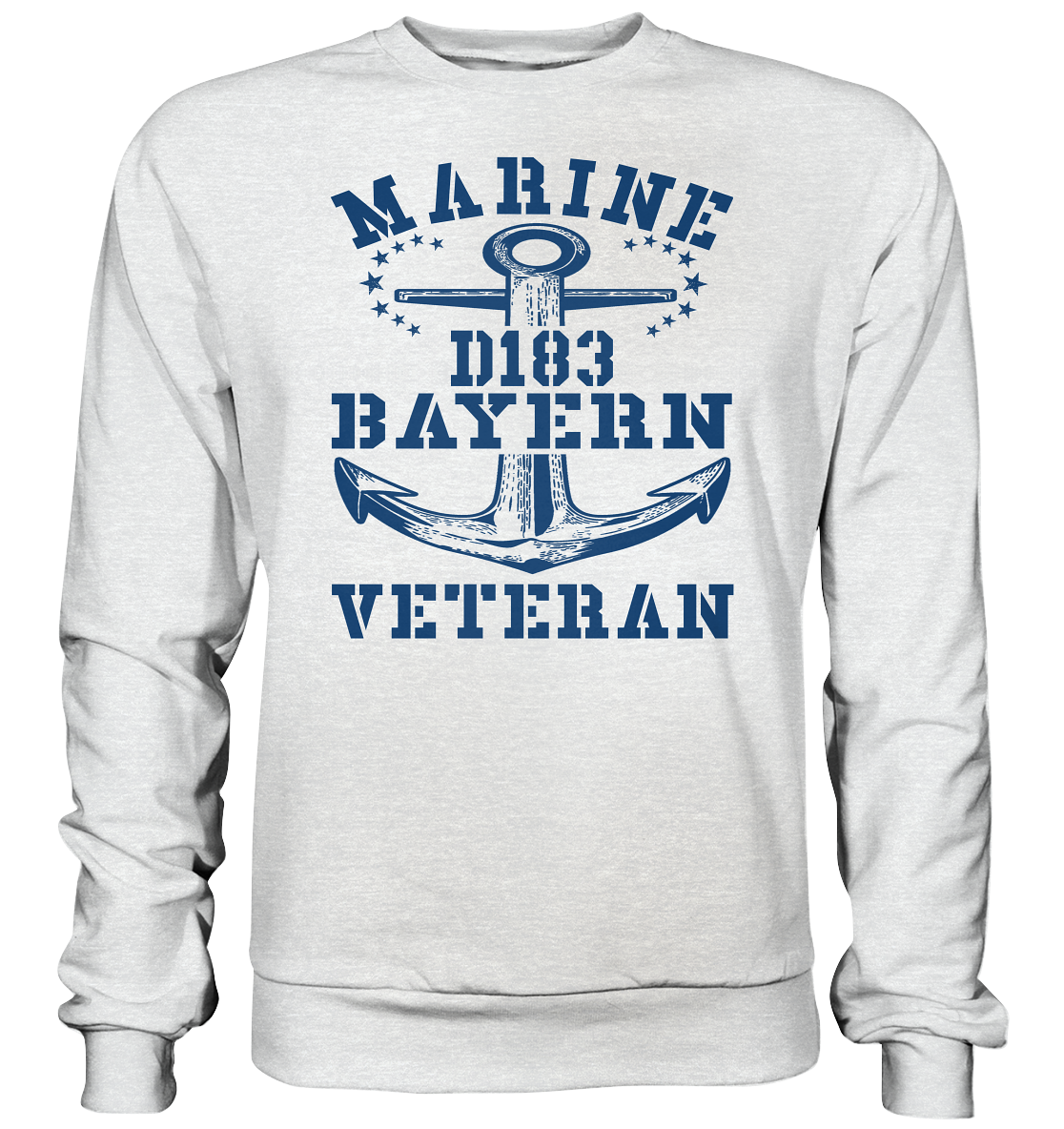 Zerstörer D183 BAYERN Marine Veteran - Premium Sweatshirt