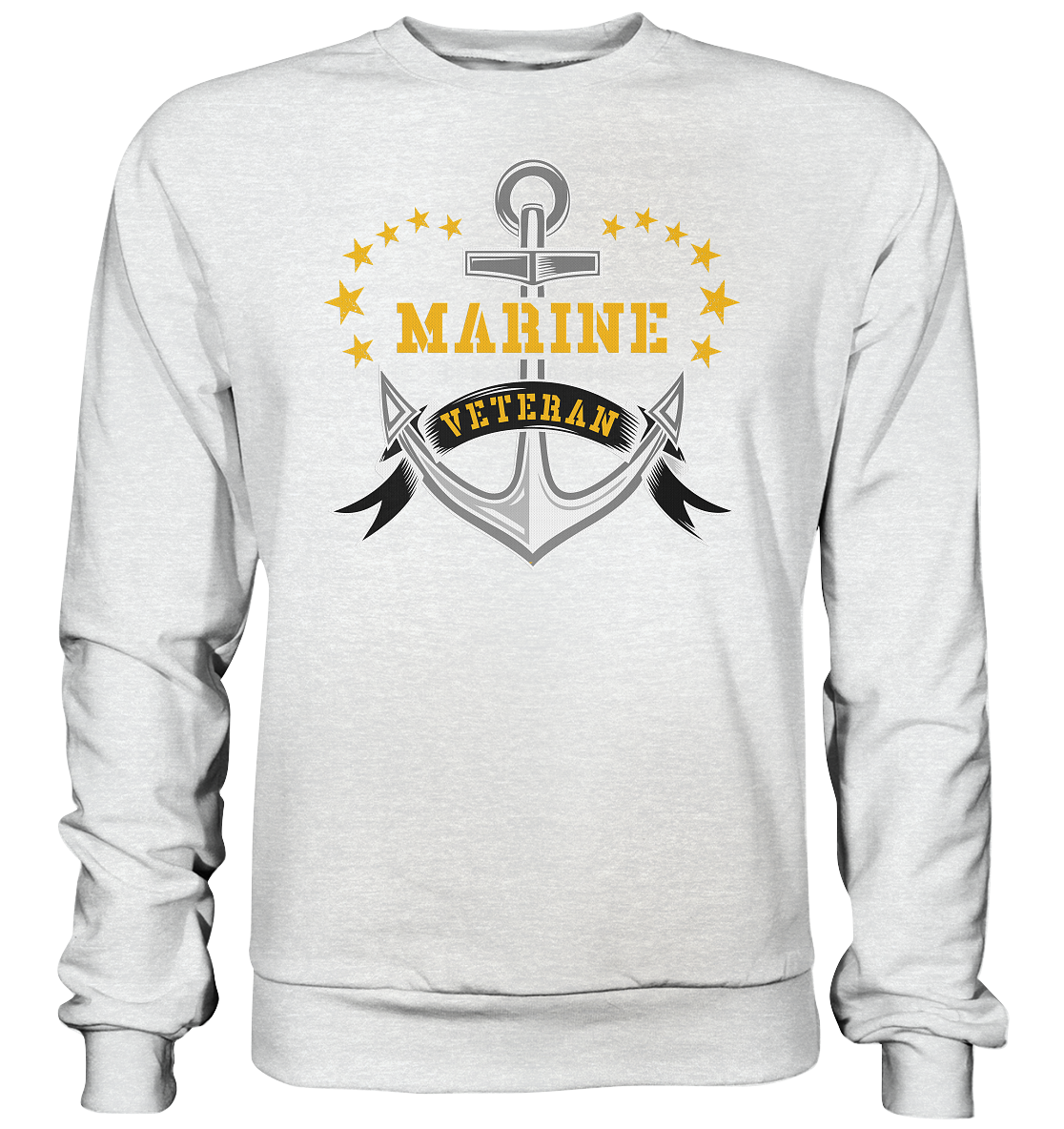 Marine Veteran Anker - Premium Sweatshirt