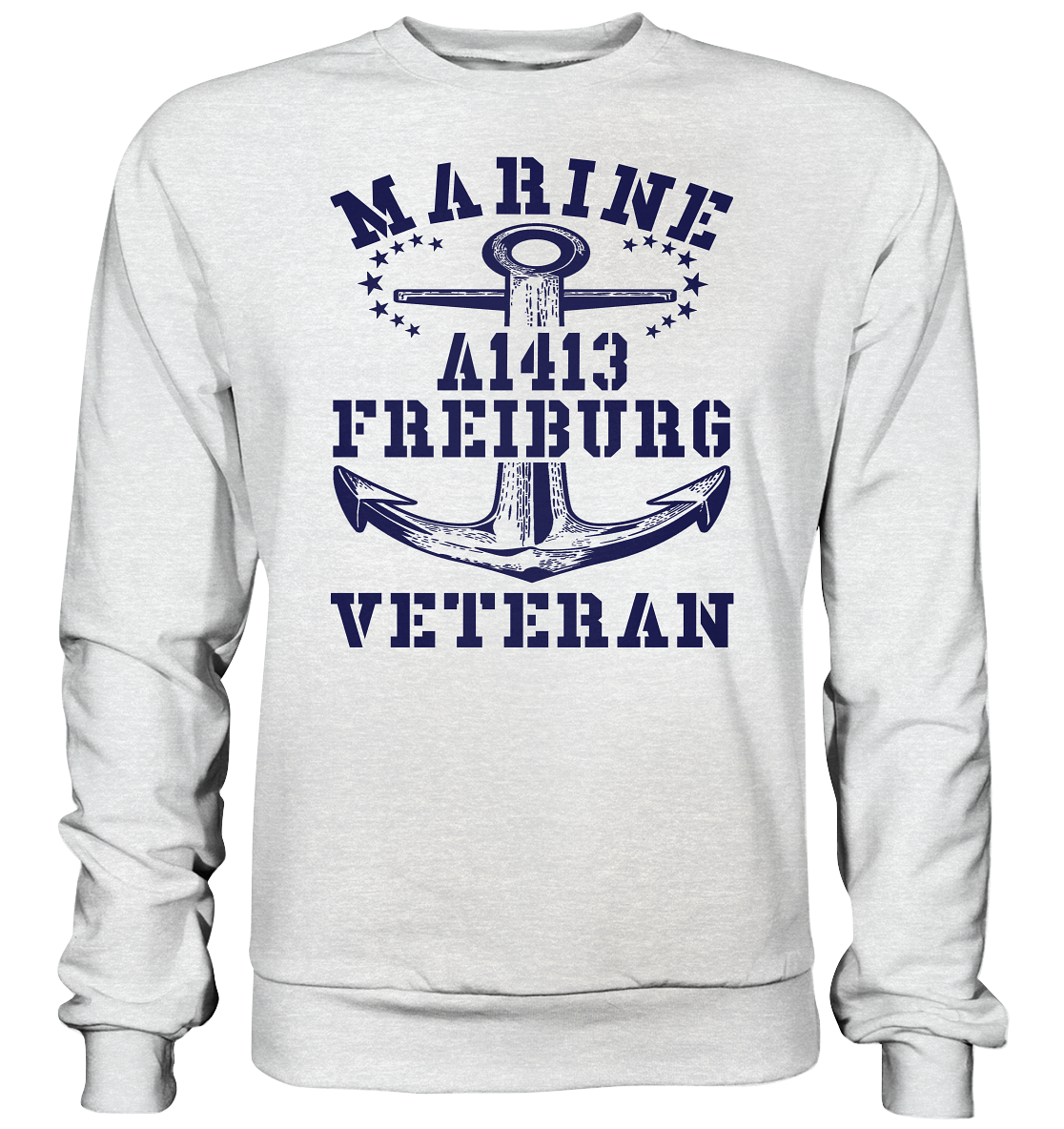 Troßschiff A1413 FREIBURG Marine Veteran - Premium Sweatshirt