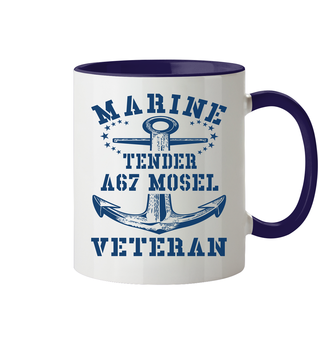 Tender A67 MOSEL Marine Veteran - Tasse zweifarbig
