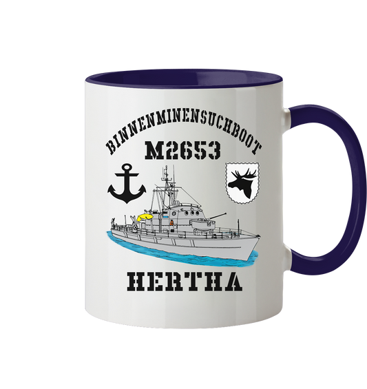 BIMI M2653 HERTHA 3.MSG Anker  - Tasse zweifarbig