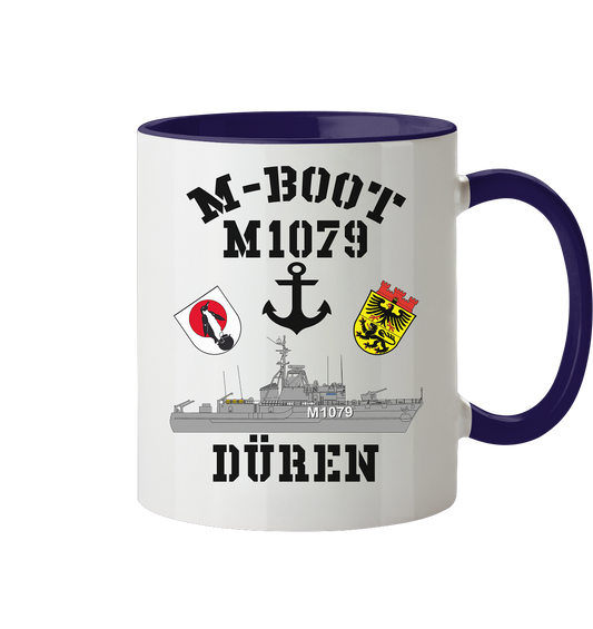 M-Boot M1079 DÜREN Anker (HL) - Tasse zweifarbig