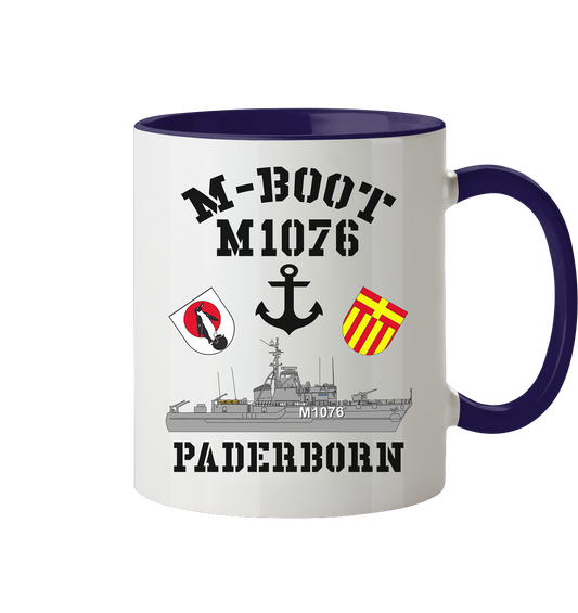 M-Boot M1076 PADERBORN Anker (HL) - Tasse zweifarbig