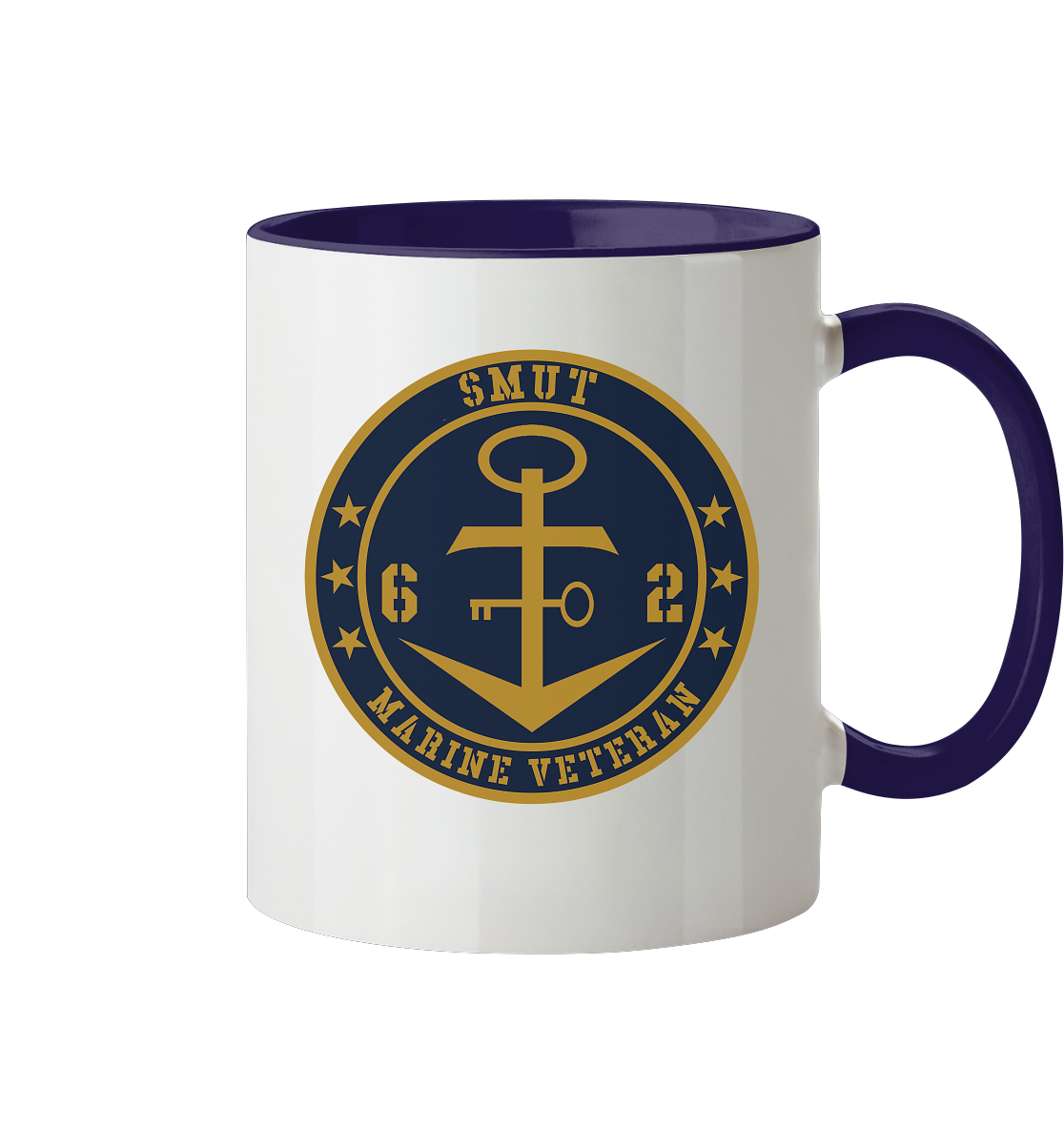 Marine Veteran 62er SMUT - Tasse zweifarbig