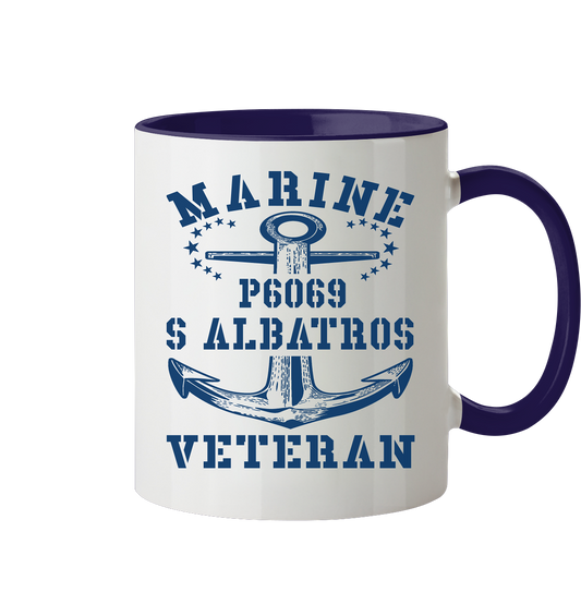 P6069 S ALBATROS Marine Veteran - Tasse zweifarbig
