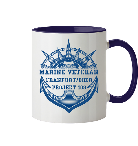 Projekt 108 FRANKFURT/ODER Marine Veteran - Tasse zweifarbig
