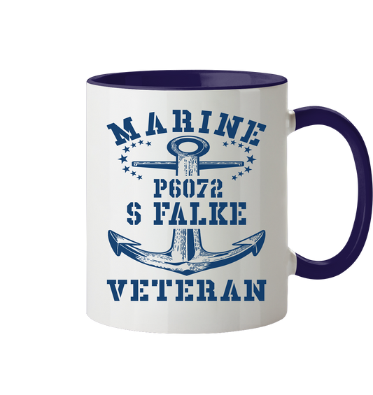 P6072 S FALKE Marine Veteran - Tasse zweifarbig