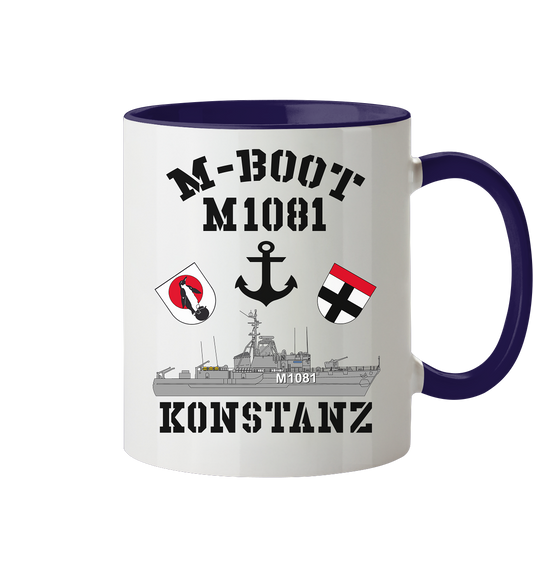 M-Boot M1081 KONSTANZ Anker (HL) - Tasse zweifarbig