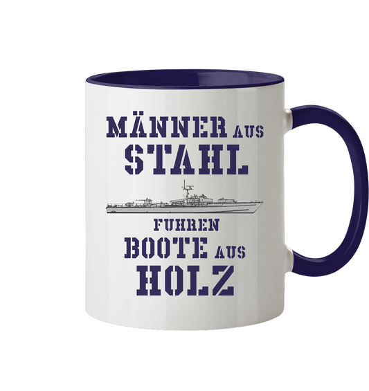 Männer aus Stahl... S-140er - Tasse zweifarbig