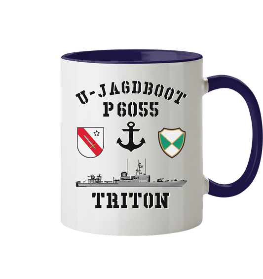 U-Jagdboot P6055 TRITON Anker - Tasse zweifarbig