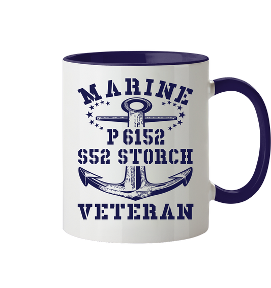 P6152 S52 STORCH Marine Veteran - Tasse zweifarbig