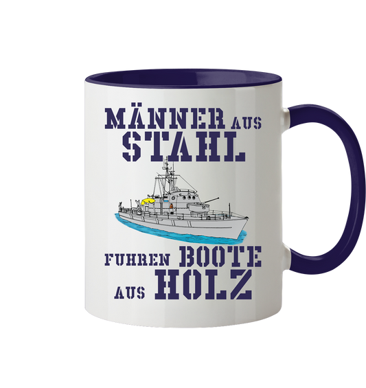 Männer aus Stahl...  BiMi - Tasse zweifarbig