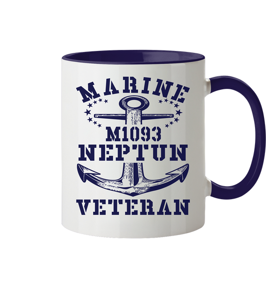 SM-Boot M1093 NEPTUN Marine Veteran  - Tasse zweifarbig