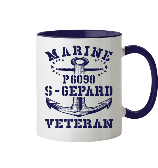 P6098 S-GEPARD Marine Veteran - Tasse zweifarbig