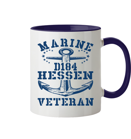 MV Zerstörer D184 HESSEN - Tasse zweifarbig
