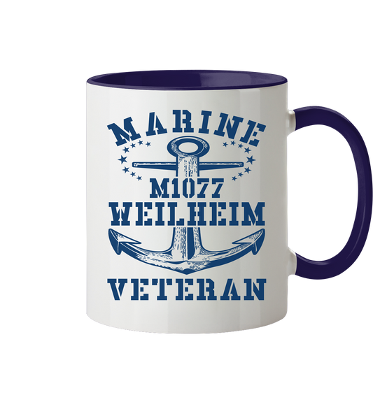 MARINE VETERAN M1077 WEILHEIM - Tasse zweifarbig