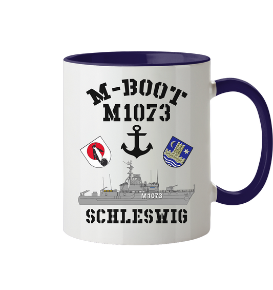 M-Boot M1073 SCHLESWIG Anker (HL) - Tasse zweifarbig