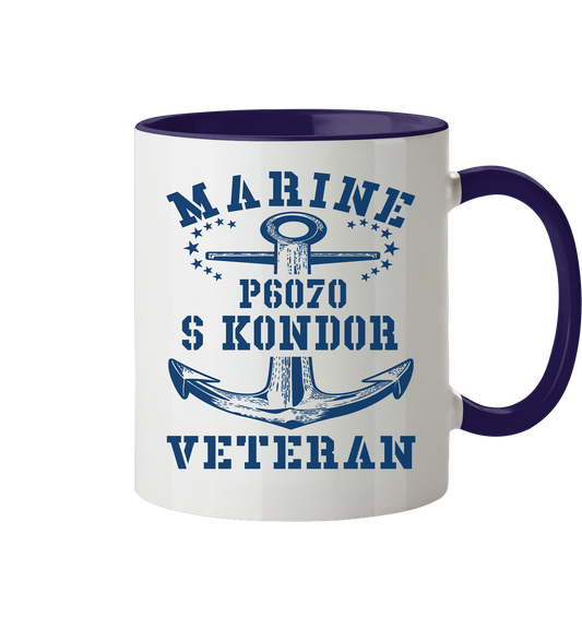 P6070 S KONDOR Marine Veteran - Tasse zweifarbig