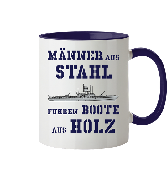 Männer aus Stahl - S-Boot 142er-Klasse - Tasse zweifarbig