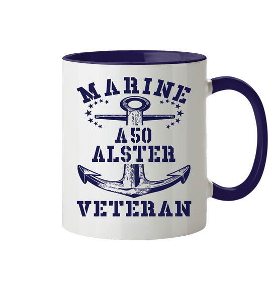 FD-Boot A50 ALSTER Marine Veteran - Tasse zweifarbig