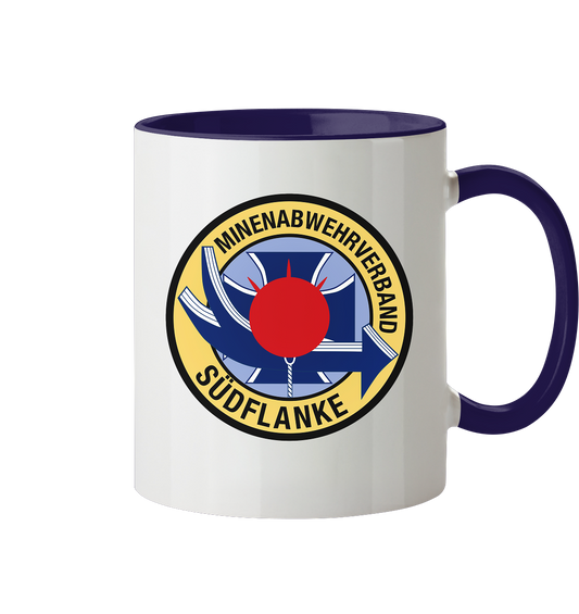 Minenabwehrverband SÜDFLANKE - Tasse zweifarbig