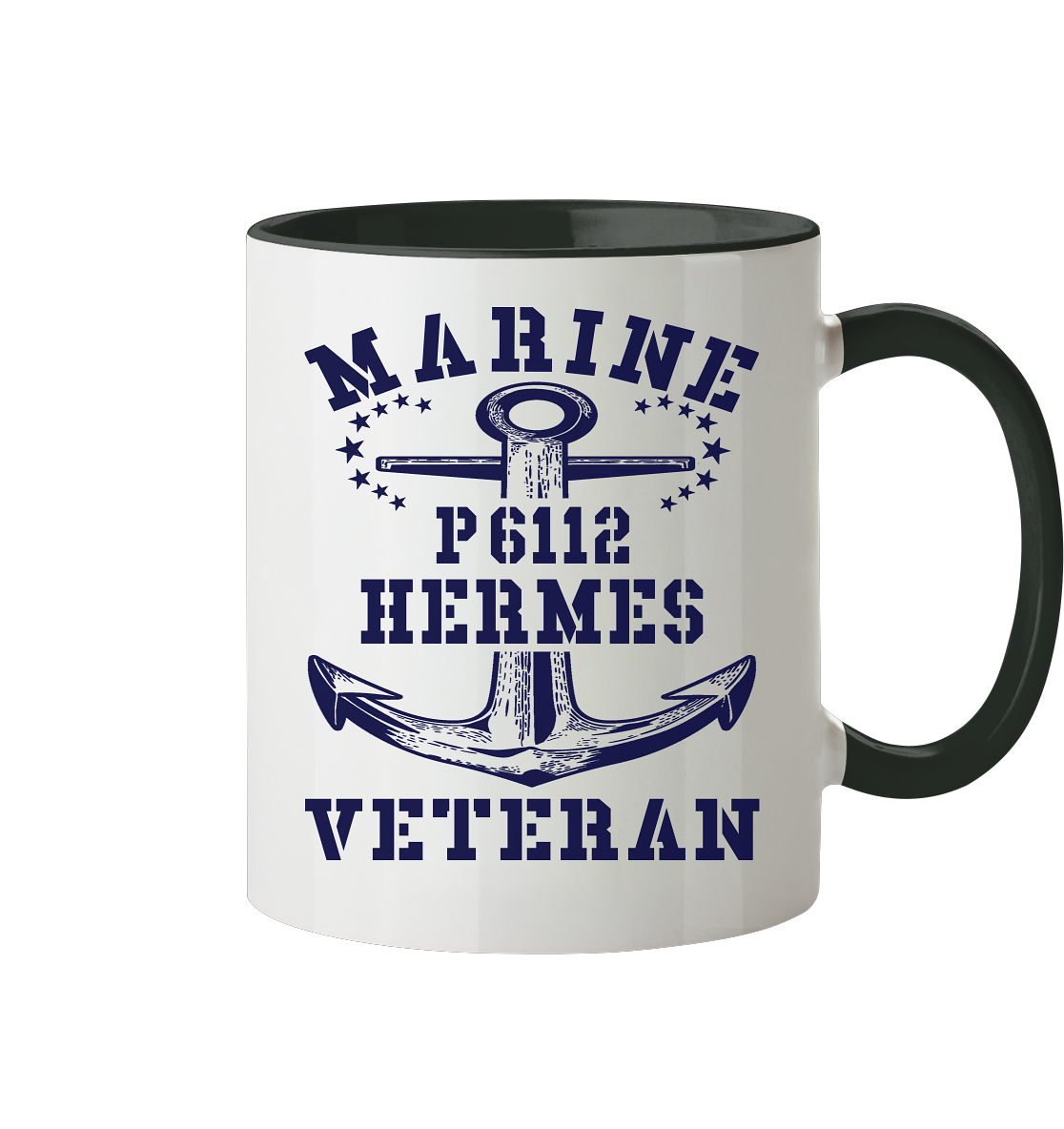 U-Jagdboot P6112 HERMES Marine Veteran - Tasse zweifarbig