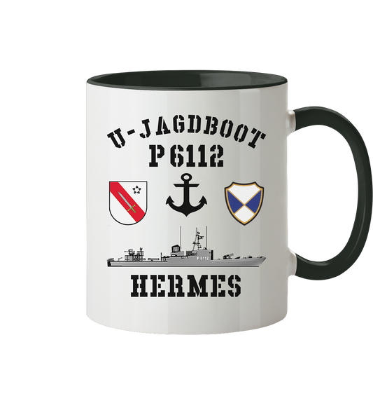 U-Jagdboot P6112 HERMES Anker - Tasse zweifarbig