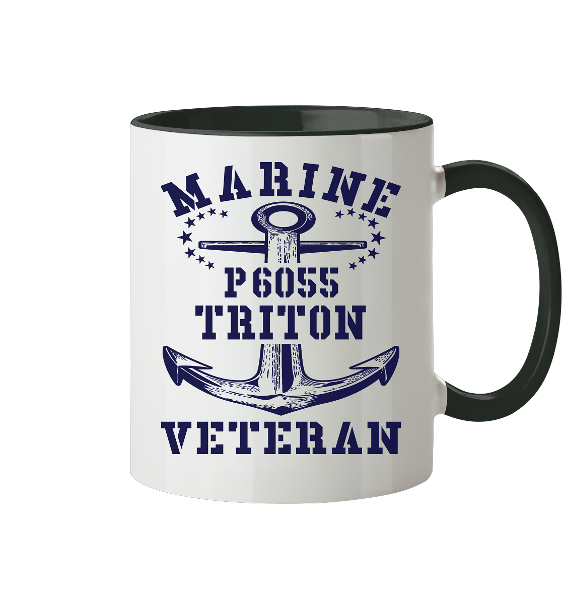 U-Jagdboot P6055 TRITON Marine Veteran - Tasse zweifarbig