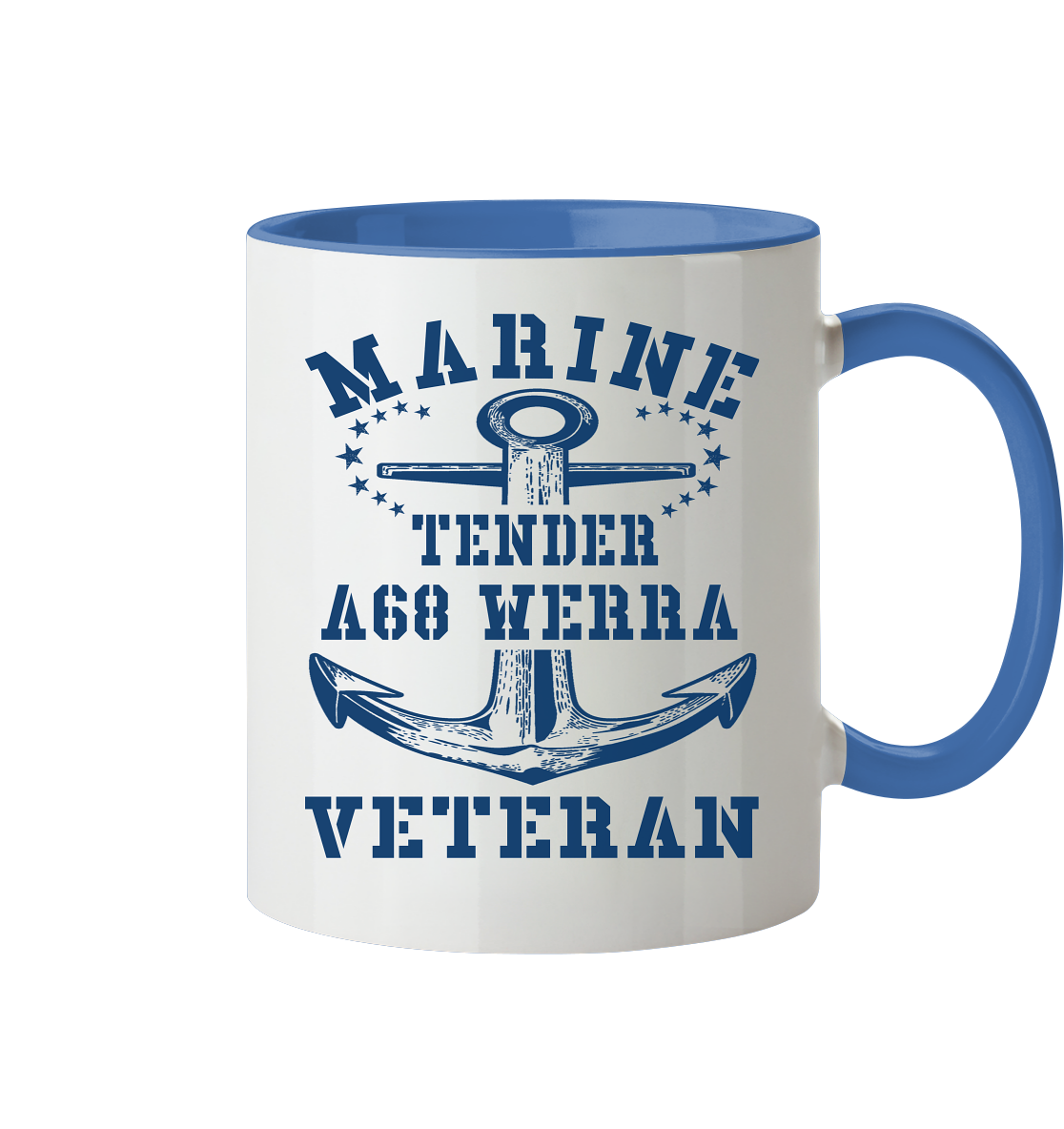 Tender A68 WERRA Marine Veteran - Tasse zweifarbig