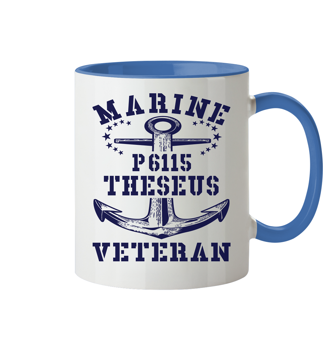 U-Jagdboot P6115 THESEUS Marine Veteran - Tasse zweifarbig