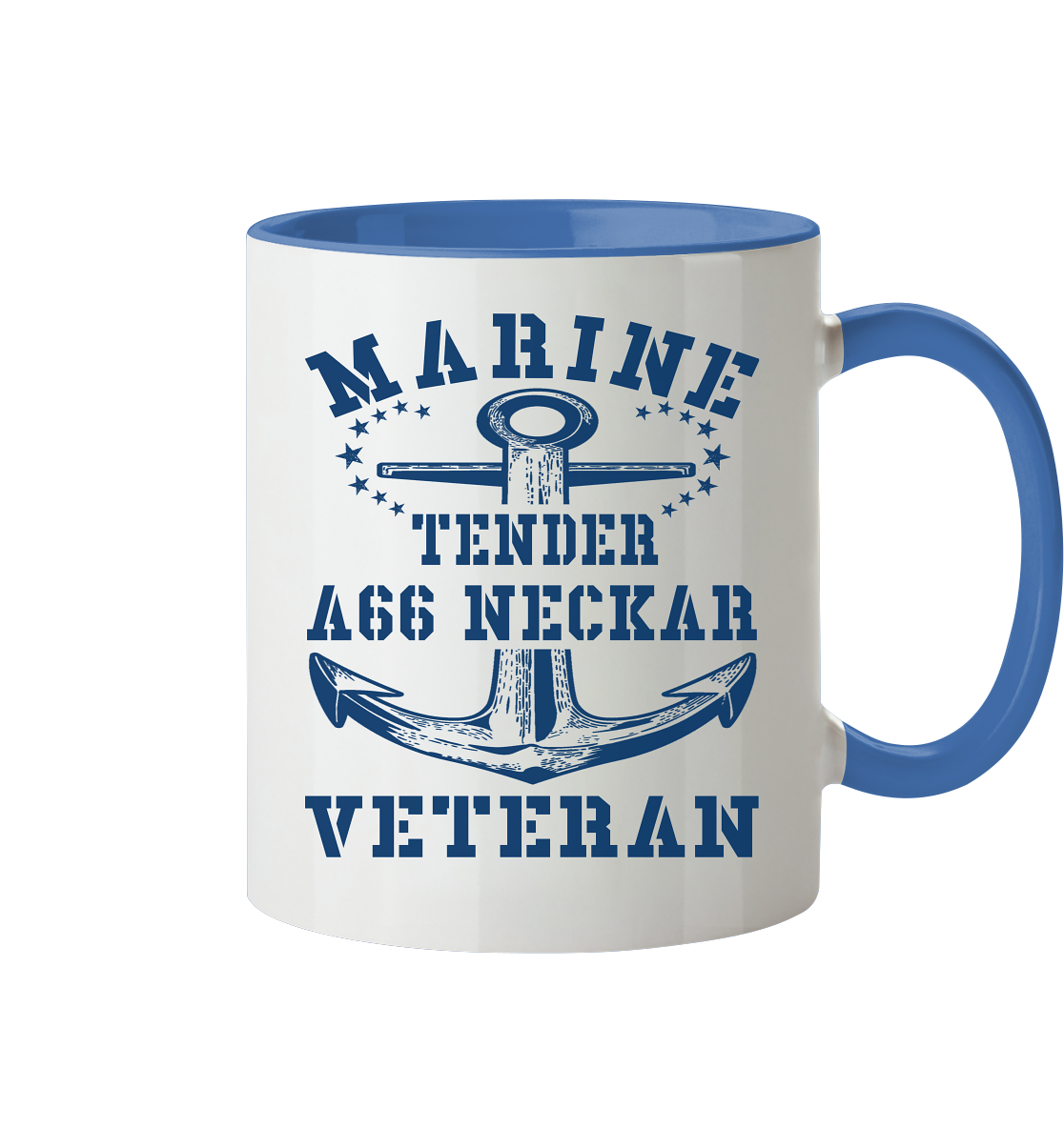 Tender A66 NECKAR Marine Veteran - Tasse zweifarbig