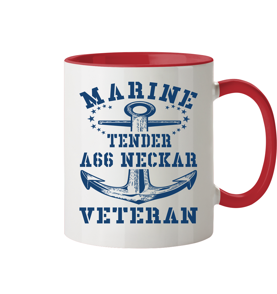 Tender A66 NECKAR Marine Veteran - Tasse zweifarbig