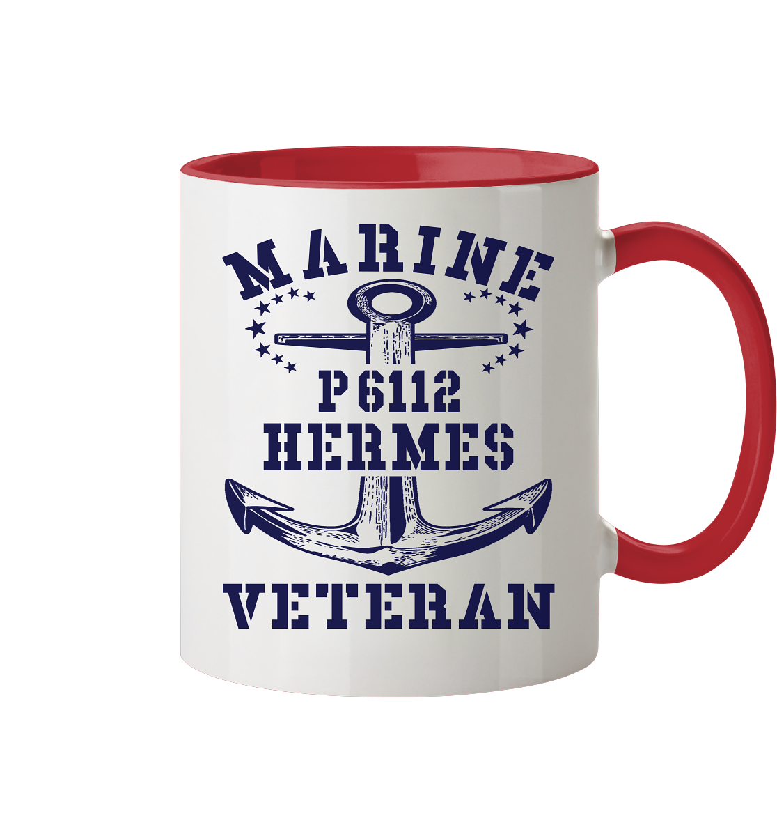 U-Jagdboot P6112 HERMES Marine Veteran - Tasse zweifarbig