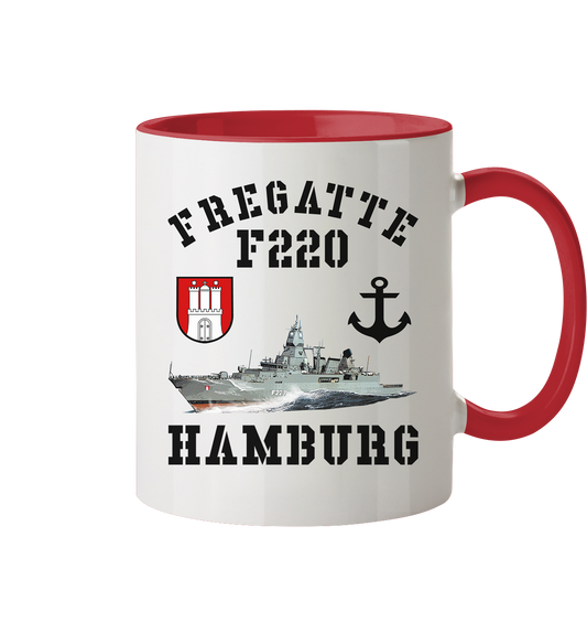 Fregatte F220 HAMBURG Anker - Tasse zweifarbig
