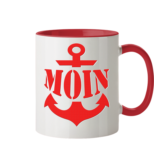 MOIN Anker - Tasse zweifarbig