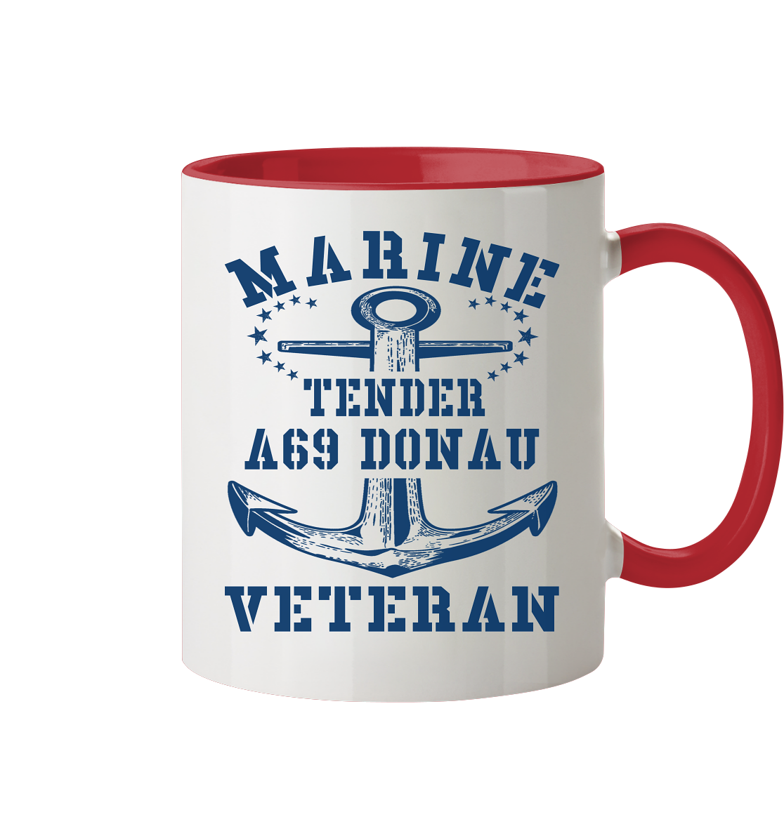 Tender A69 DONAU Marine Veteran - Tasse zweifarbig