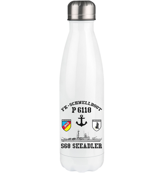 FK-Schnellboot P6118 SEEADLER 2.SG Anker  - Thermoflasche 500ml