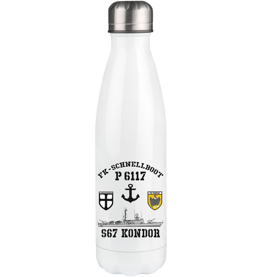 FK-Schnellboot P6117 KONDOR 7.SG Anker - Thermoflasche 500ml