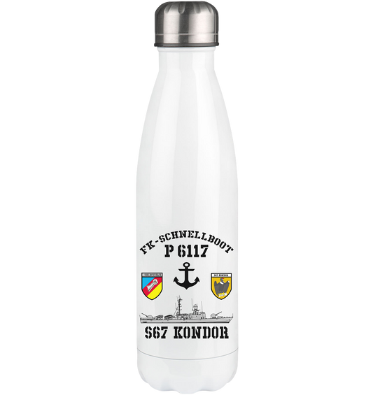 FK-Schnellboot P6117 KONDOR 2.SG Anker - Thermoflasche 500ml