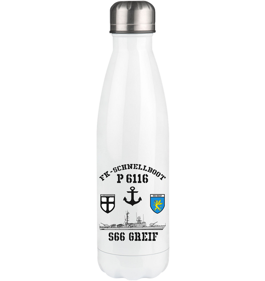FK-Schnellboot P6116 GREIF 7.SG Anker - Thermoflasche 500ml